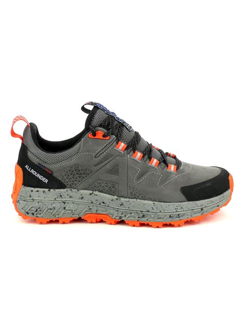 X-Tire-Tex sneakers da uomo in nabuk grigio ALLROUNDER | X-TIRE-TEX61