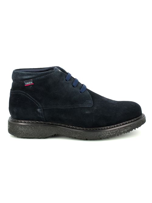 polacco da uomo in camoscio blu CALLAGHAN | 123021