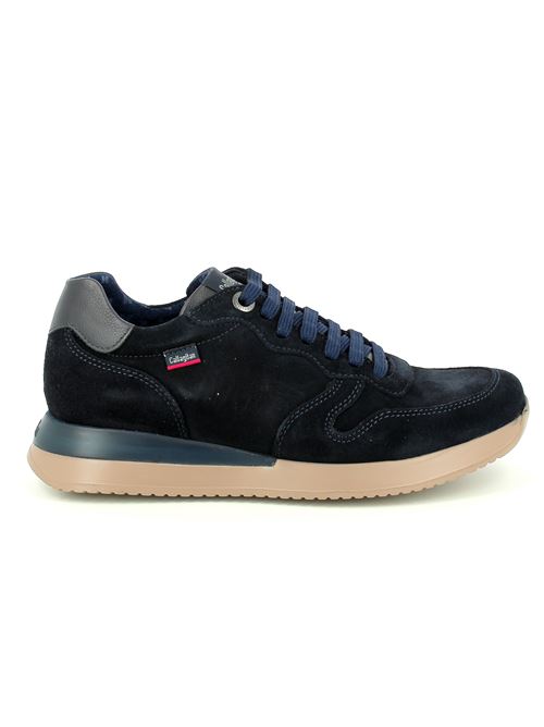 sneakers da uomo in camoscio blu CALLAGHAN | 511121