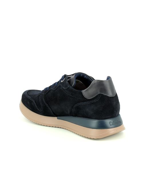 sneakers da uomo in camoscio blu CALLAGHAN | 511121