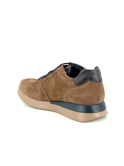 Luxe sneakers da uomo in camoscio cuoio CALLAGHAN | 511126