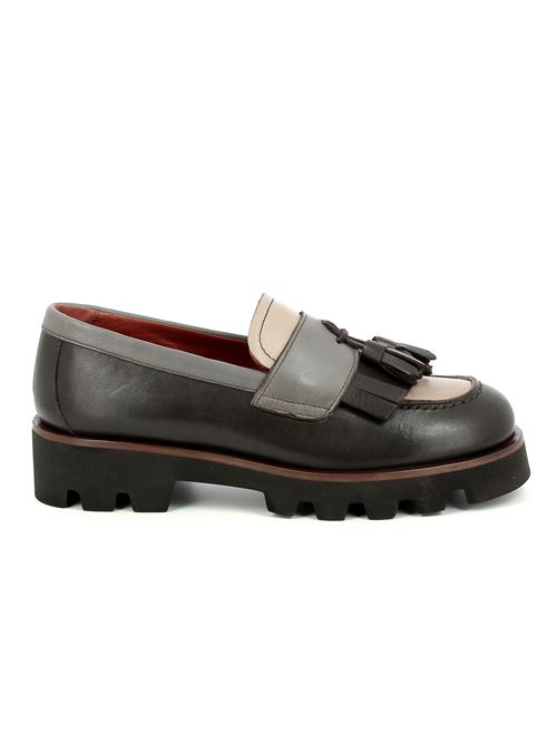 mocassino da donna in pelle multicolor CALPIERRE | D635X