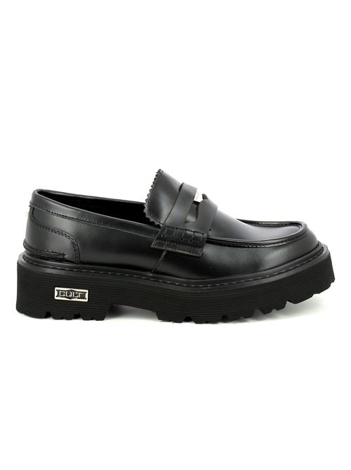 mocassino da donna in pelle nera CULT | 394700