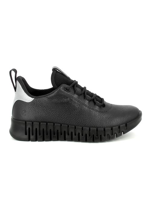 Gruuv W sneakers da donna in pelle nera ECCO | 21823301001