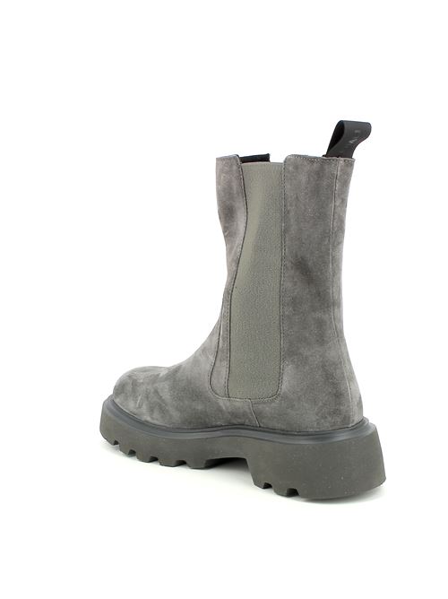 tronchetto da donna in camoscio grigio FRAU | 85C5X