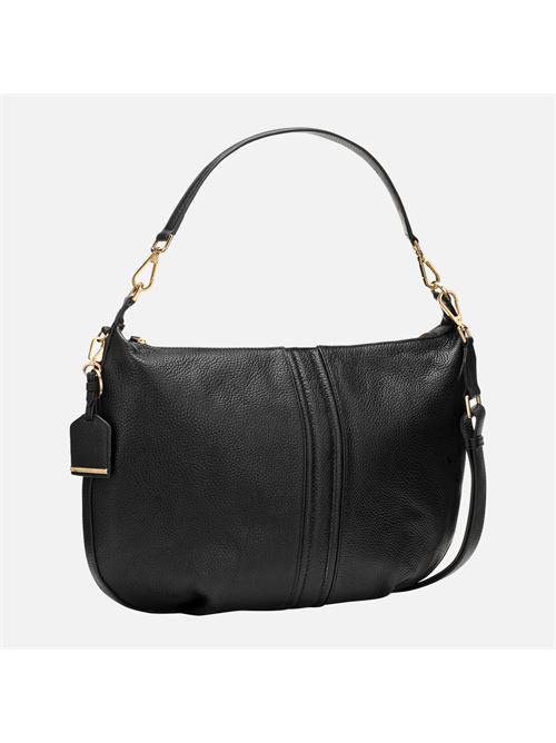 Aurelyi borsa a spalla da donna in pelle nera GEOX | D36KYA00046C9999