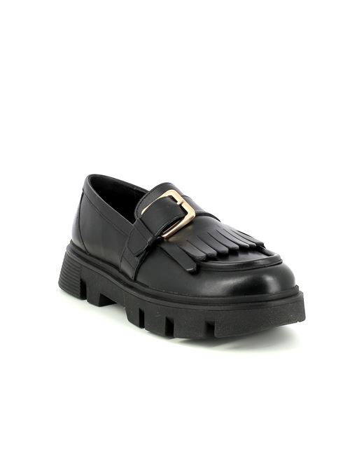 Vilde C mocassino da donna in pelle nero GEOX | D36UAC00085C9999