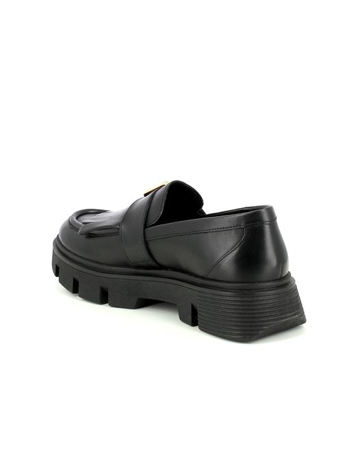 Vilde C mocassino da donna in pelle nero GEOX | D36UAC00085C9999