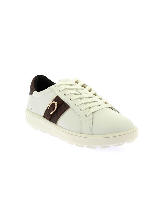 Spherica Ecub sneakers da donna in pelle bianca GEOX | D46WEA08504C0356