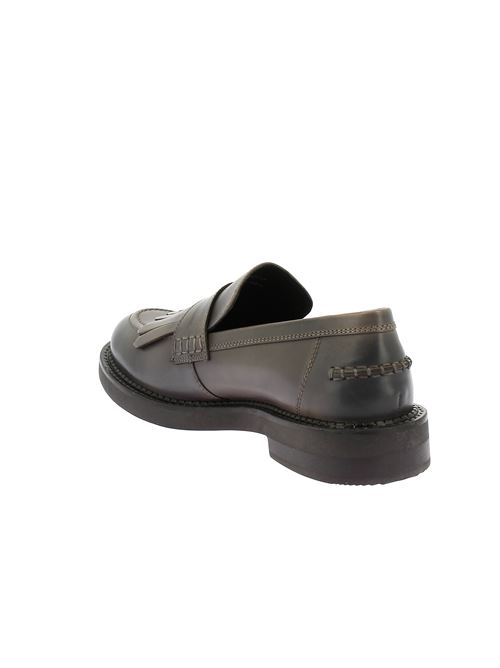 Serilda mocassino da donna in pelle grigia GEOX | D46WYF00043C6029