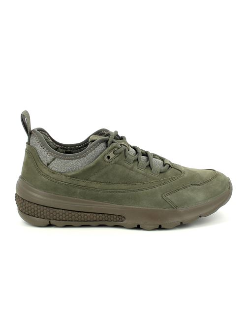 Spherica Actif sneakers da uomo in nabuk verde GEOX | U46BAA03215C3009