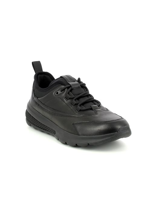 Spherica Actif sneakers da uomo in pelle nera GEOX | U46BAA04315C9999