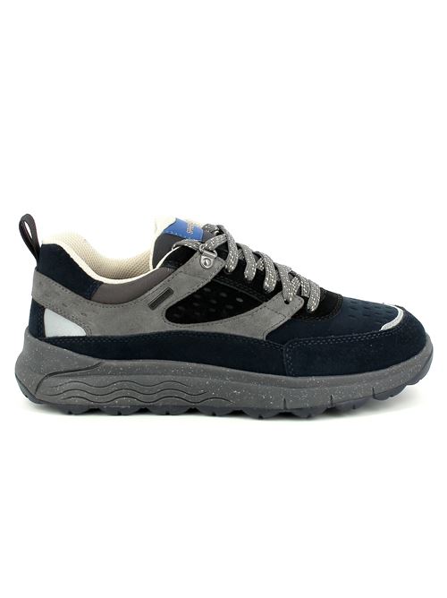 Spherica 4x4 sneakers da uomo in camoscio blu GEOX | U46FDA00022C0718