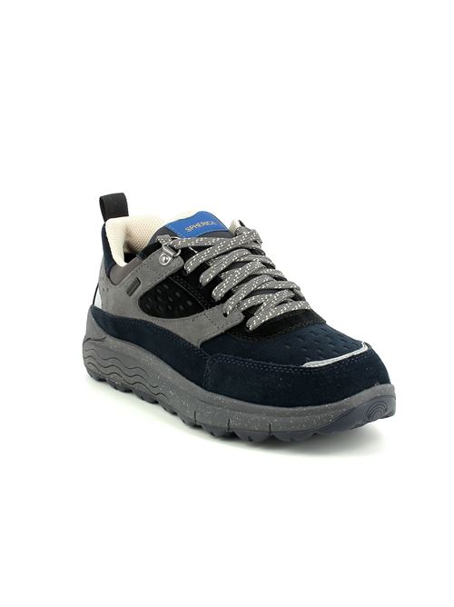 Spherica 4x4 sneakers da uomo in camoscio blu GEOX | U46FDA00022C0718