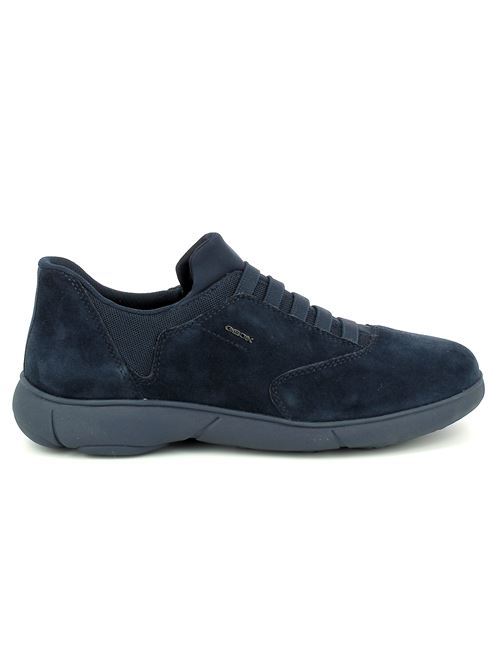 Nebula sneakers da uomo in camoscio blu GEOX | U46G6F00022C4002