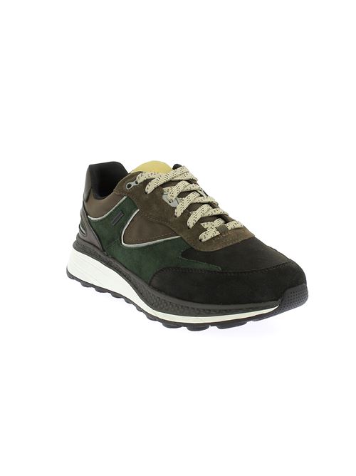 Spherica Actif sneakers da uomo in camoscio multicolor GEOX | U46HGA00022C6T3X