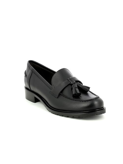 mocassino da donna in pelle nera G.LUCA | GL229X