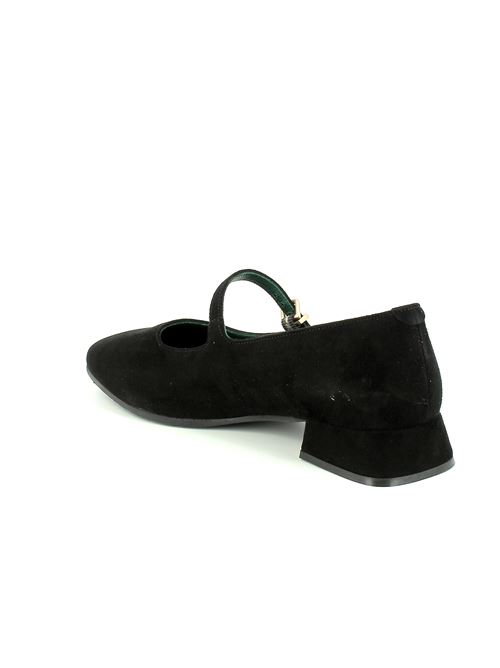 ballerina da donna in camoscio nero LEGAZZELLE | E102N