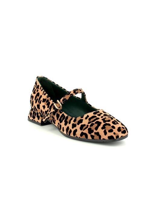 ballerina da donna in camoscio animalier LEGAZZELLE | E102X