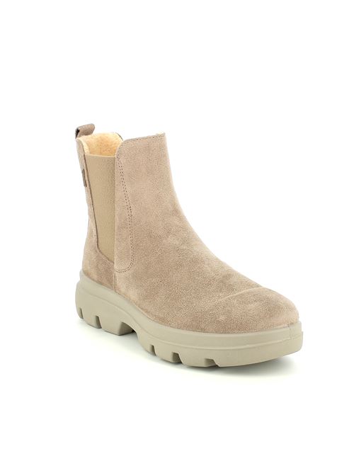 Angelina tronchetto da donna in camoscio beige LEGERO | 0003294500