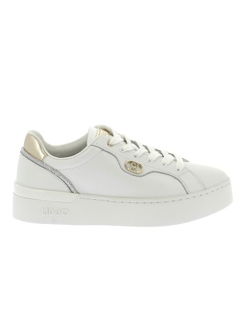 Silvia 95 sneakers da donna in pelle bianca LIU-JO | BF4021P010201111