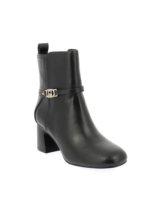 Babi 03 tronchetto con tacco da donna in pelle nera LIU-JO | SF4081PX46000000