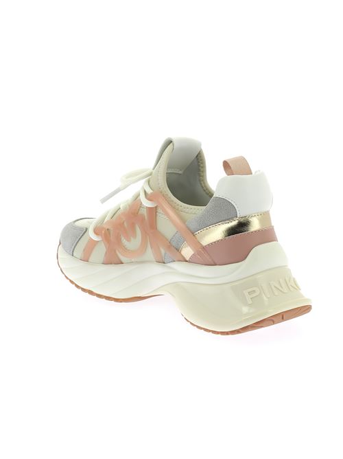 Ariel 01 sneakers da donna in pelle beige PINKO | SS0023E013U4R