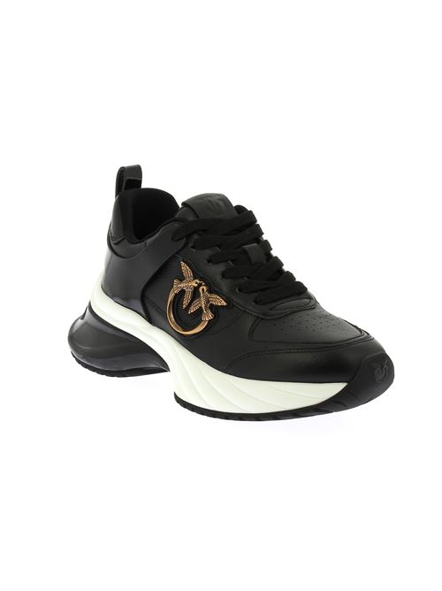 Ariel 02 sneakers da donna in pelle nera PINKO | SS0027P025Z99