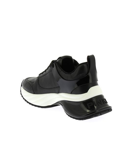 Ariel 02 sneakers da donna in pelle nera PINKO | SS0027P025Z99