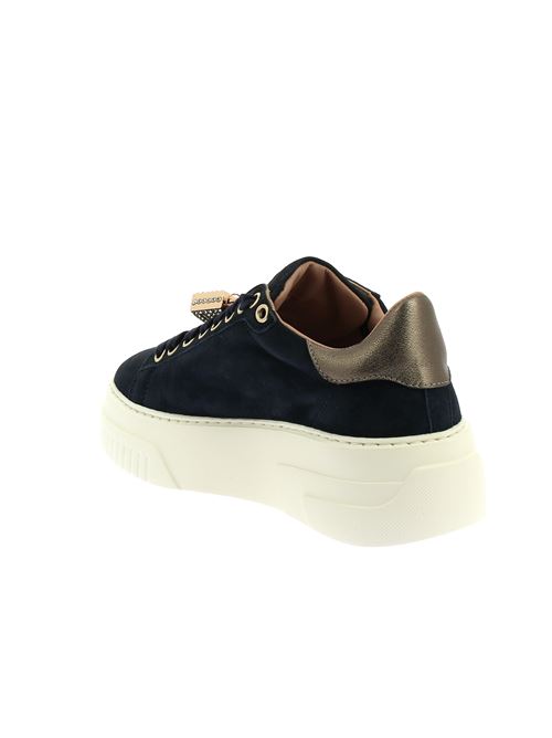 sneakers da donna in camoscio blu STOKTON | 893DX