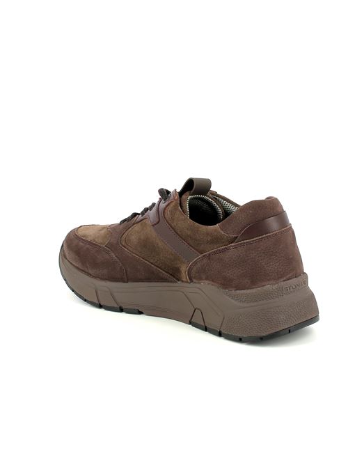 Action 31 sneakers da uomo in nabuk e camoscio marrone STONEFLY | 221568CIS