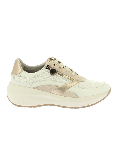 Twins 2 Goat sneakers da donna in pelle bianco latte STONEFLY | 221620CM8