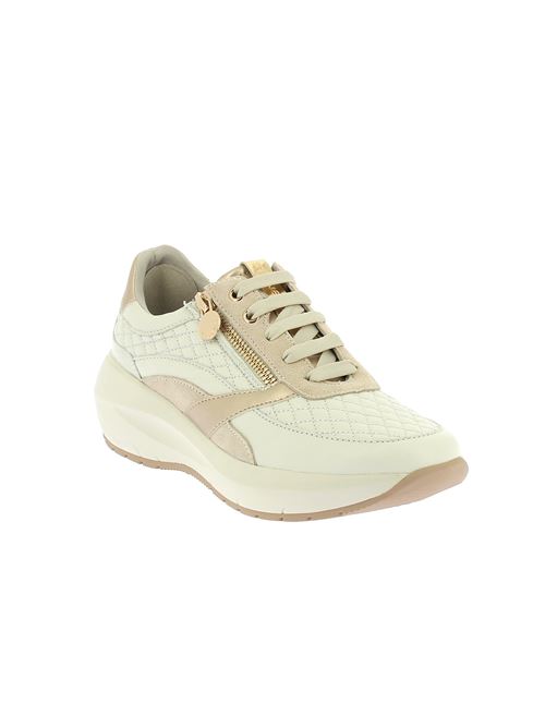 Twins 2 Goat sneakers da donna in pelle bianco latte STONEFLY | 221620CM8