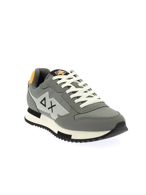 Niki Solid sneakers da uomo in tela grigia SUN68 | Z4412134