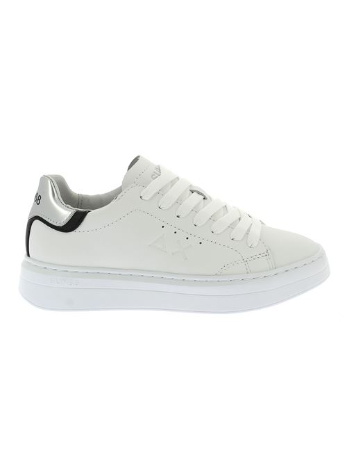 Grace Leather sneakers da donna in pelle ed ecopelle bianca SUN68 | Z442250144