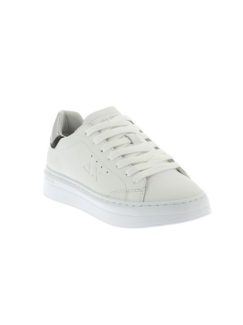 Grace Leather sneakers da donna in pelle ed ecopelle bianca SUN68 | Z442250144