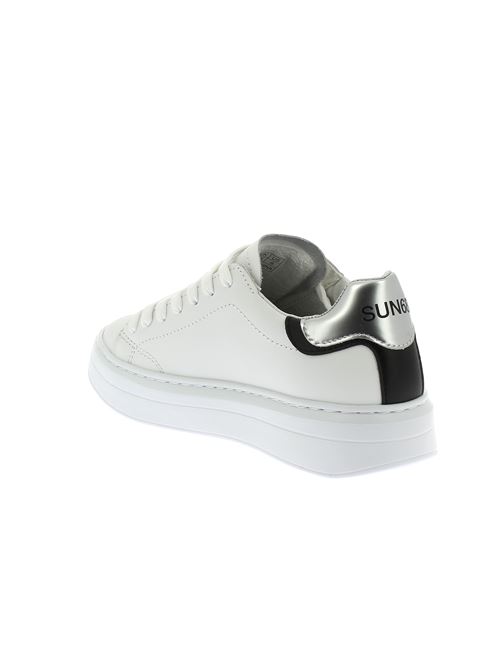 Grace Leather sneakers da donna in pelle ed ecopelle bianca SUN68 | Z442250144