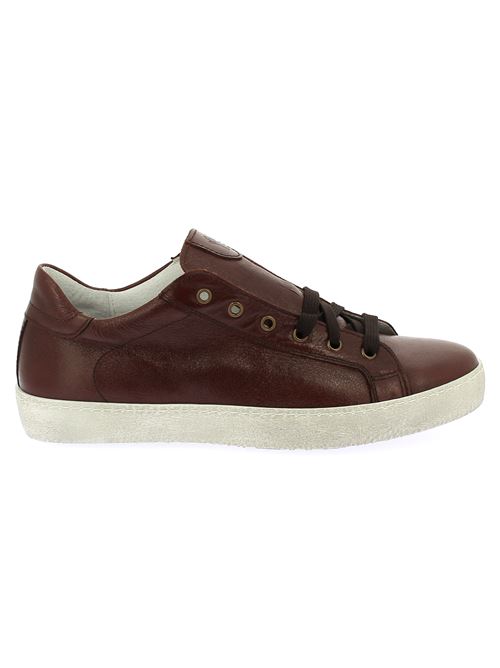 sneakers da uomo in pelle marrone TYKO | 23028UX