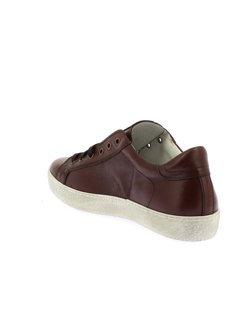 sneakers da uomo in pelle marrone TYKO | 23028UX