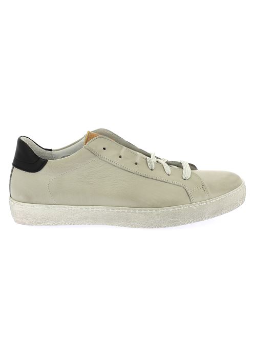 sneakers da uomo in pelle vintage bianca TYKO | 23028UY