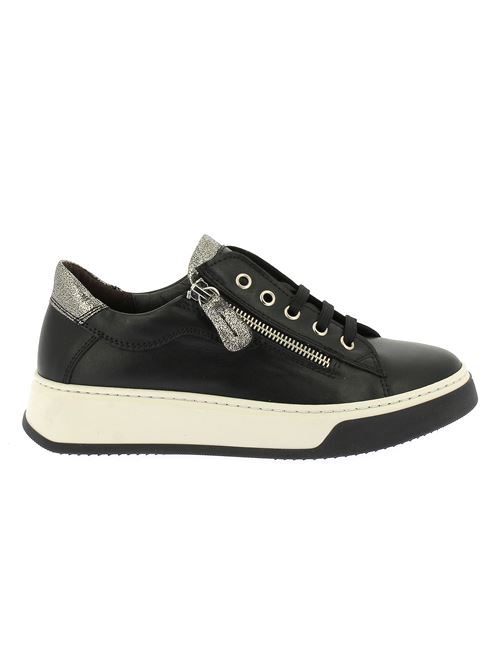 sneakers da donna in pelle nera TYKO | 24014X