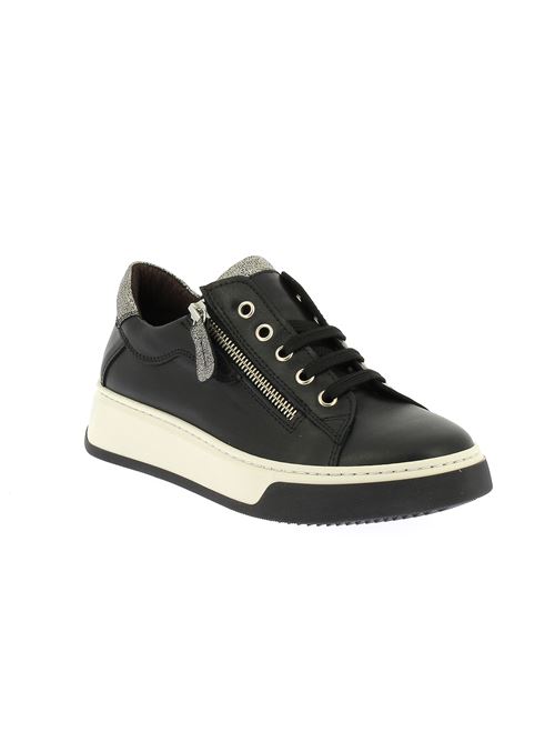 sneakers da donna in pelle nera TYKO | 24014X