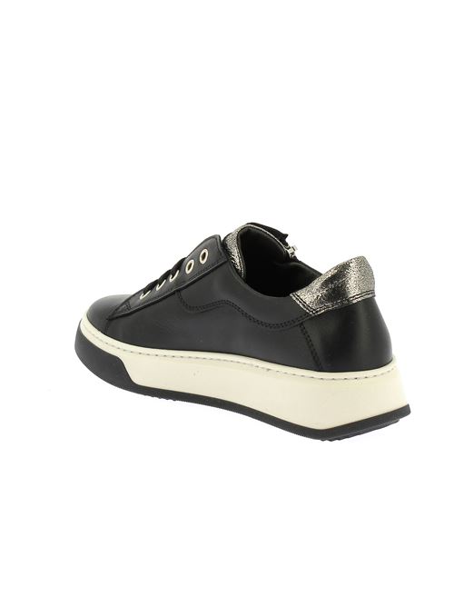 sneakers da donna in pelle nera TYKO | 24014X