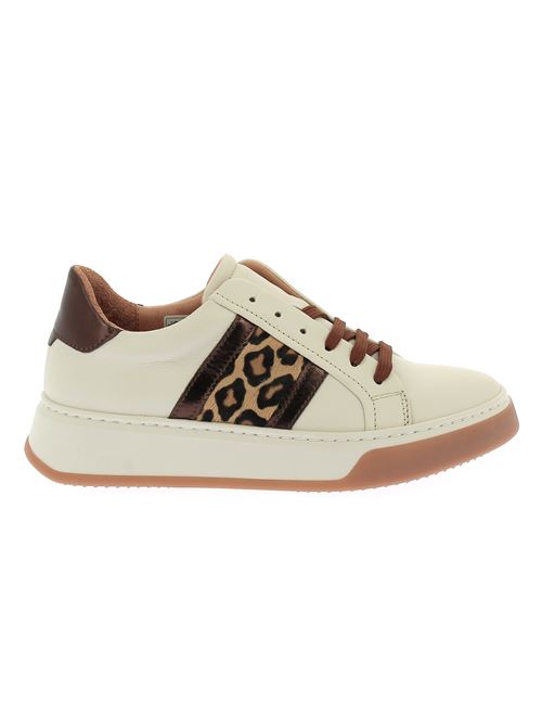 sneakers da donna in pelle bianca TYKO | 24015X