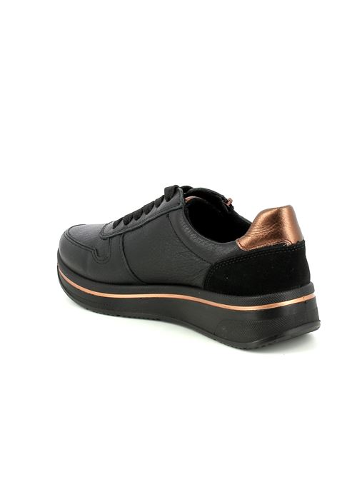 Sapporo 3.0 sneakers da donna in pelle nera ARA | 2754001