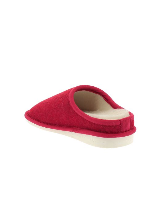 Outer pantofola da donna in lana cotta rossa LOWENWEISS | 6060LM5