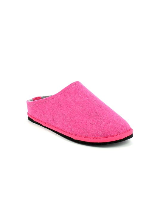 Easy Bicolor pantofola da donna in lana cotta fucsia LOWENWEISS | 6800BC988-903