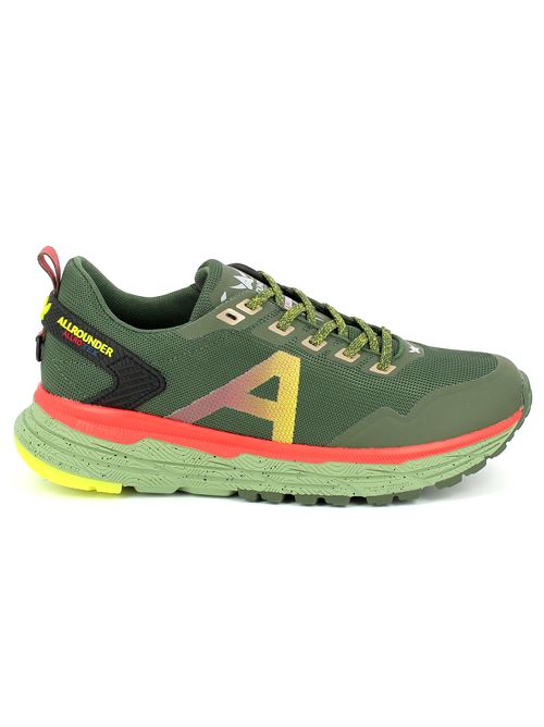 Allright-Tex sneakers ginnica da uomo in tessuto verde ALLROUNDER | ALLRIGHT-TEX94-94