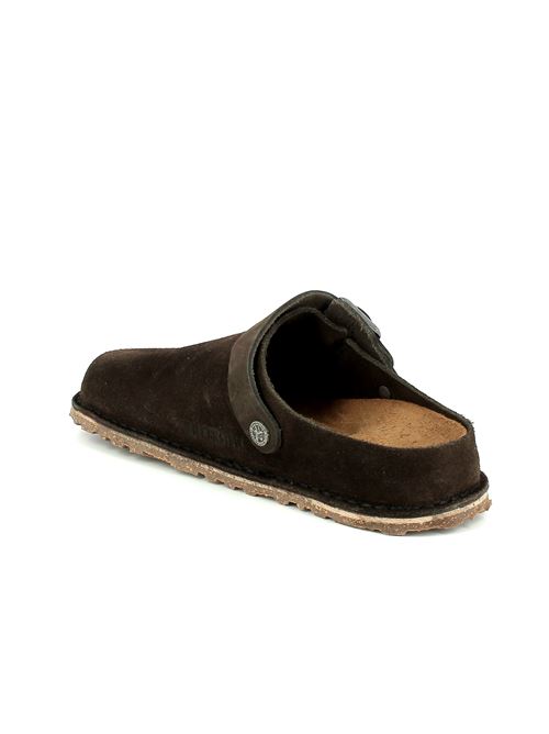 Lutry Premium sabot da donna in camoscio testa di moro BIRKENSTOCK | LUTRY-WOMEN1025328