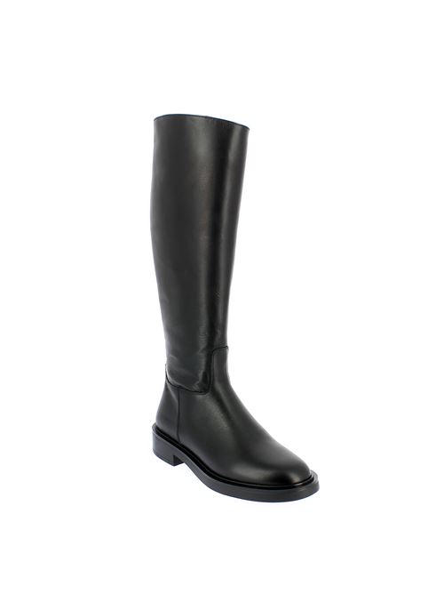 stivale da donna in pelle nera FRAU | 79L8X